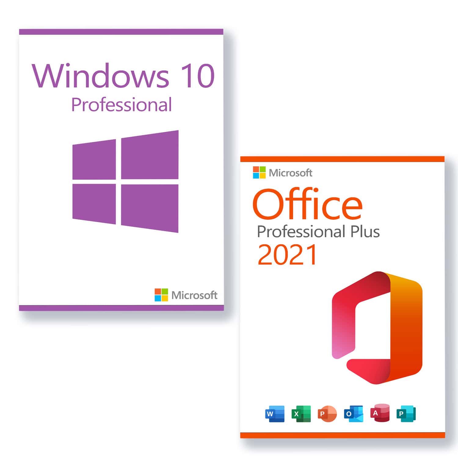 microsoft windows 10 professional + microsoft office 2021 professional plus licenses for 3 devices